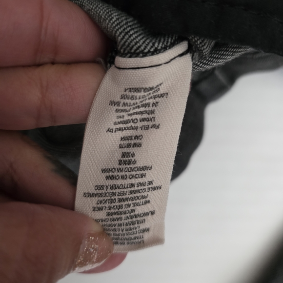 Free People Charcoal Jean Jacket - Picture 8 of 13